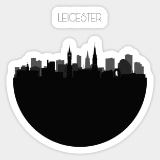 Leicester Skyline Sticker